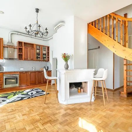 Apartman Large And Cozy 2-level *